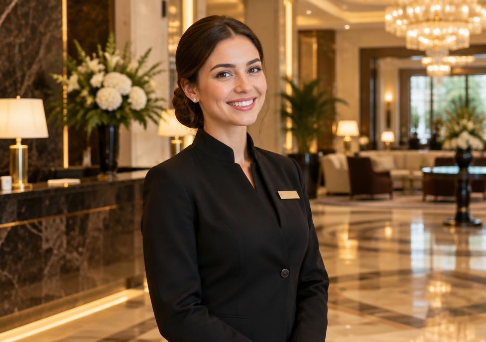 Equipe para Hotelaria